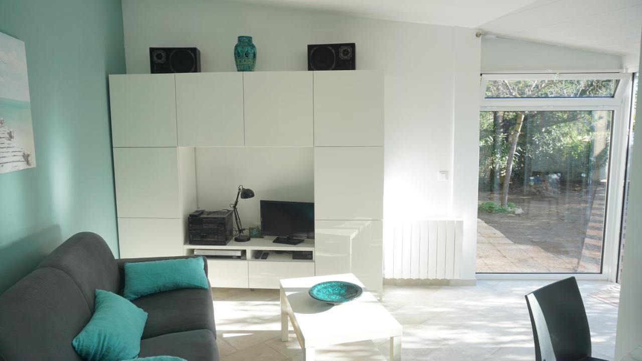Maison Jardin Wifi - Climatisation - 100 M Plage Sauvage - 20 Min Perpignan Торрей Экстерьер фото