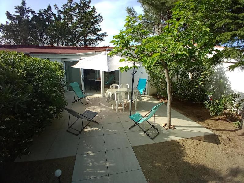 Maison Jardin Wifi - Climatisation - 100 M Plage Sauvage - 20 Min Perpignan Торрей Экстерьер фото
